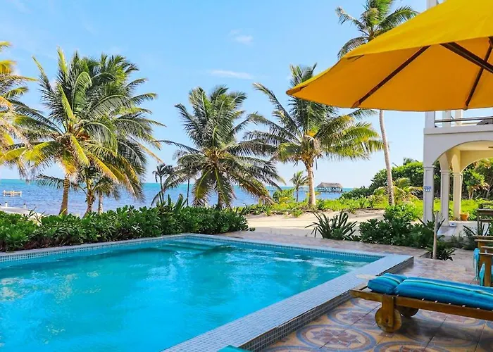 New Oceanfront W Shared Pool Dock Two Kayaks Partial Ac Wifi * San Pedro (Ambergris Caye)